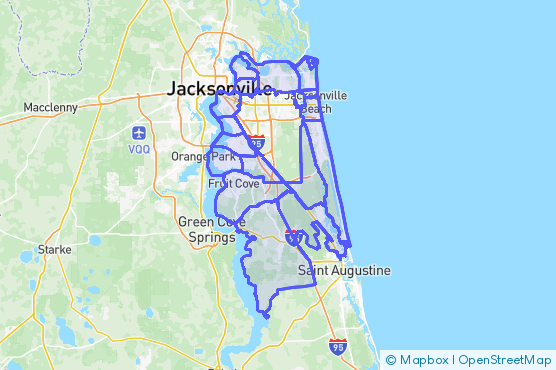 Service Area Map