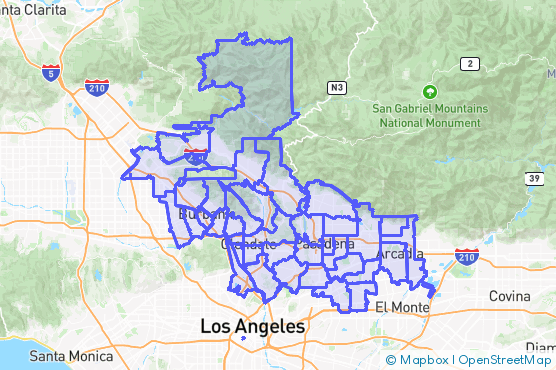 Service Area Map