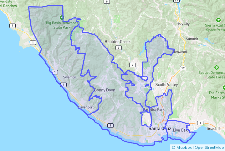 Service Area Map