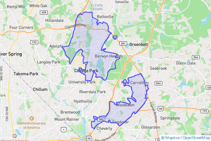 Service Area Map