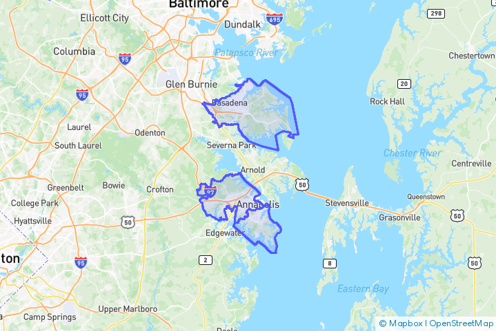 Service Area Map