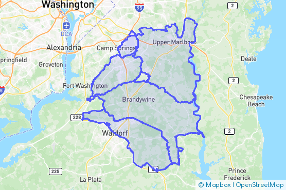 Service Area Map