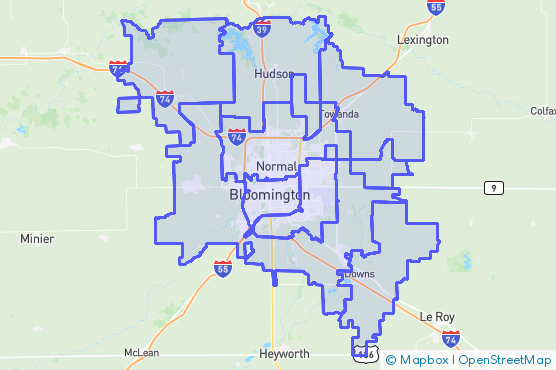 Service Area Map