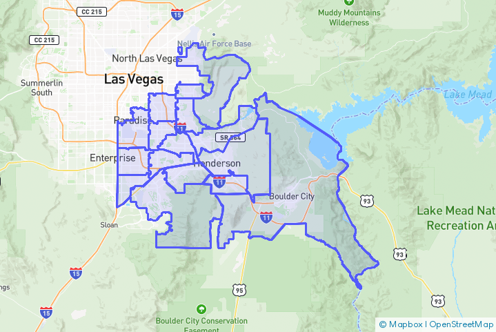 Service Area Map