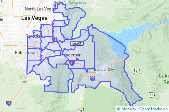Service Area Map