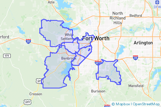 Service Area Map