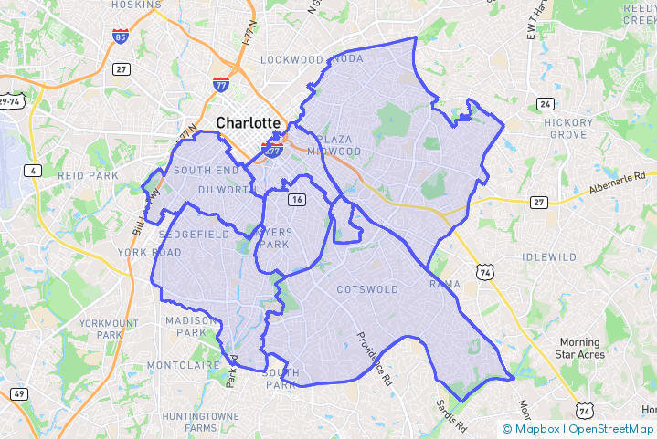 Service Area Map