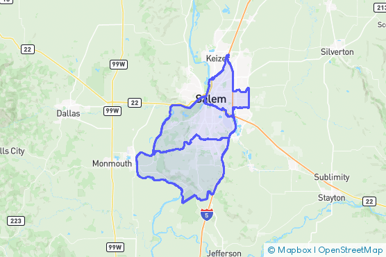 Service Area Map