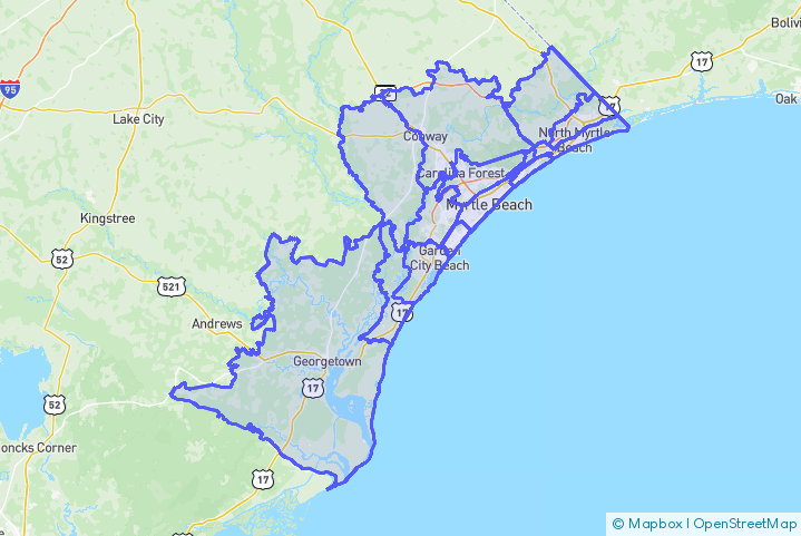 Service Area Map