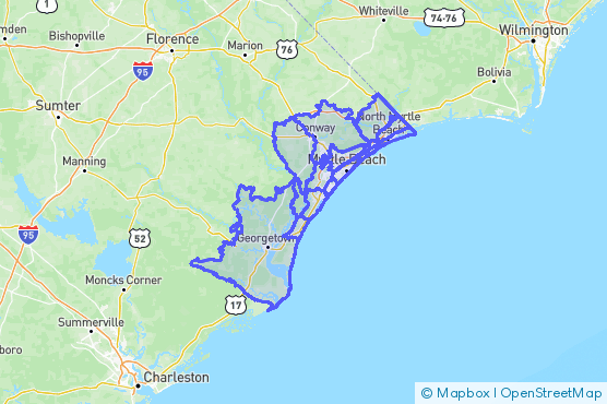 Service Area Map
