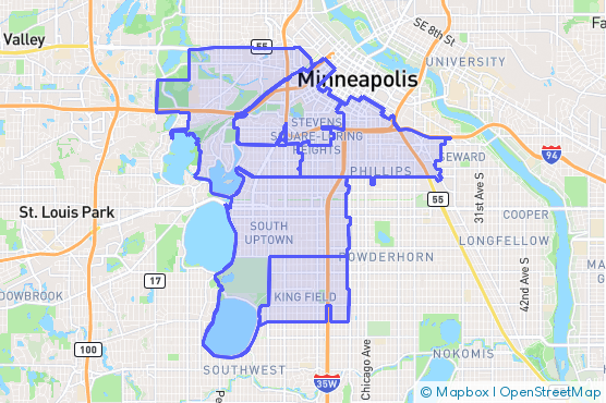 Service Area Map