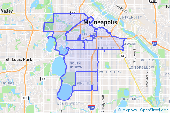 Service Area Map