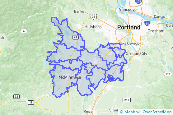 Service Area Map