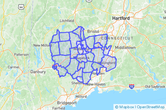 Service Area Map