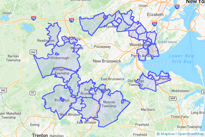 Service Area Map