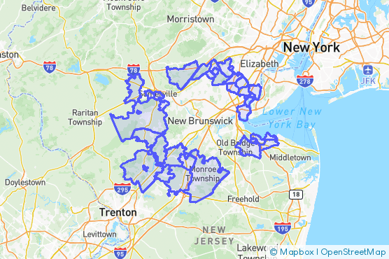 Service Area Map