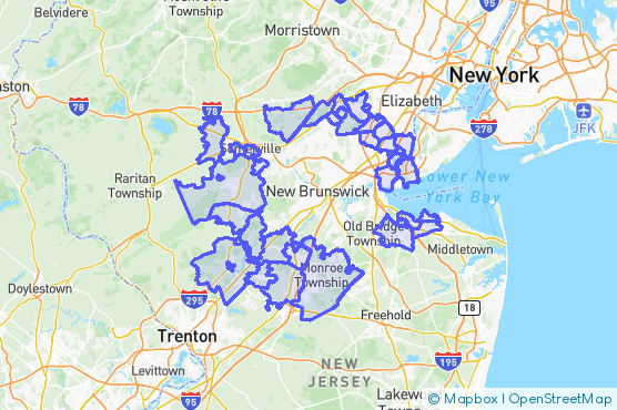 Service Area Map