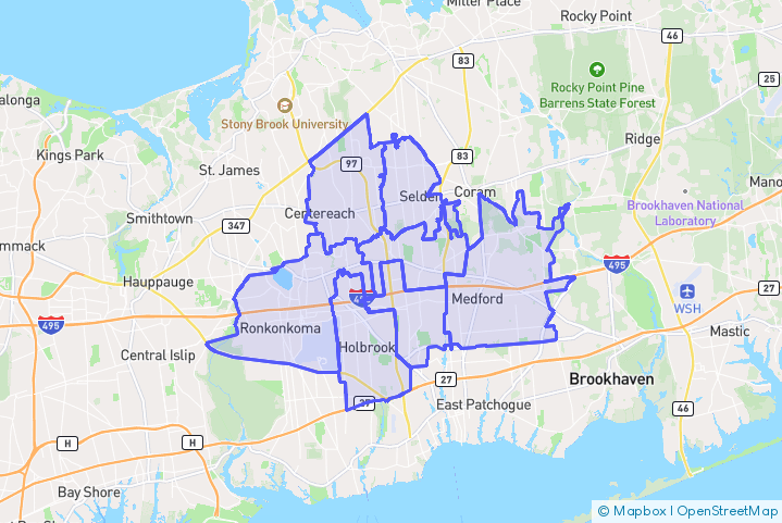 Service Area Map