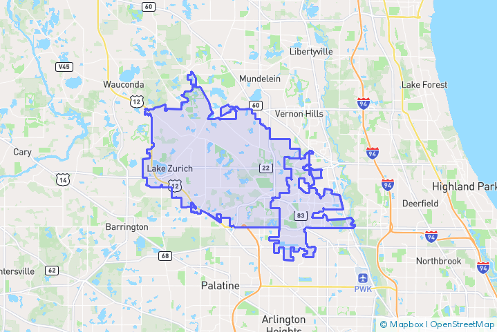 Service Area Map