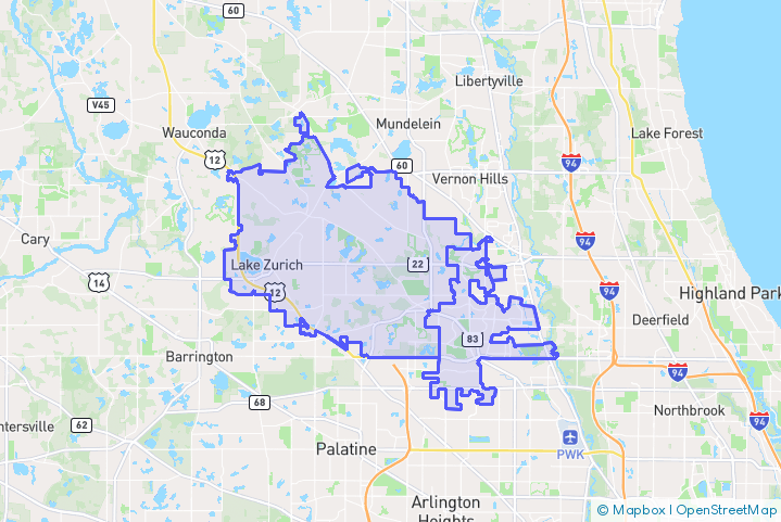 Service Area Map