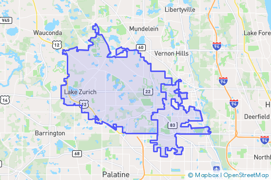 Service Area Map
