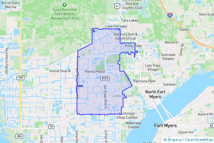 Service Area Map
