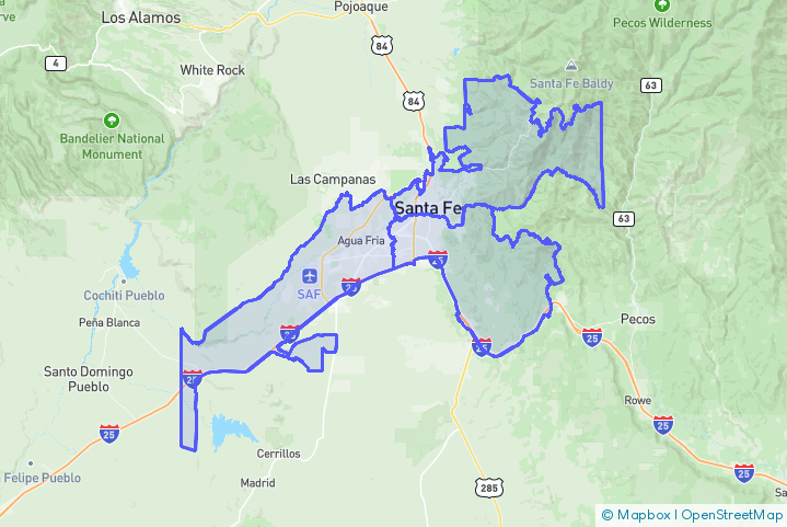 Service Area Map