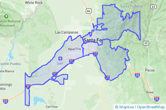 Service Area Map