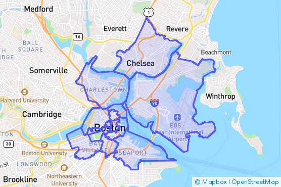 Service Area Map