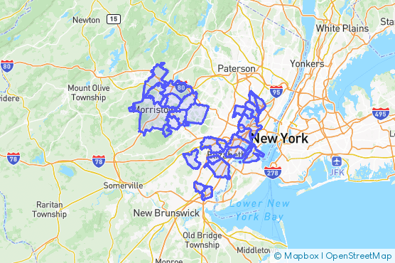 Service Area Map