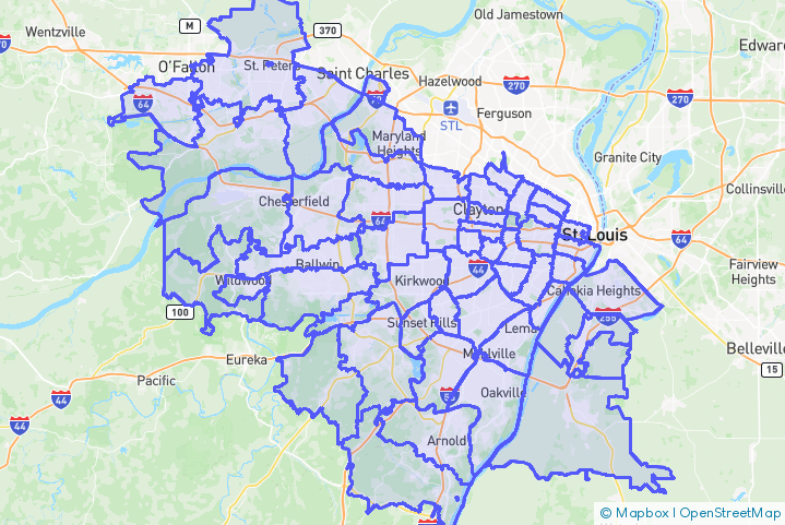 Service Area Map