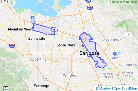 Service Area Map