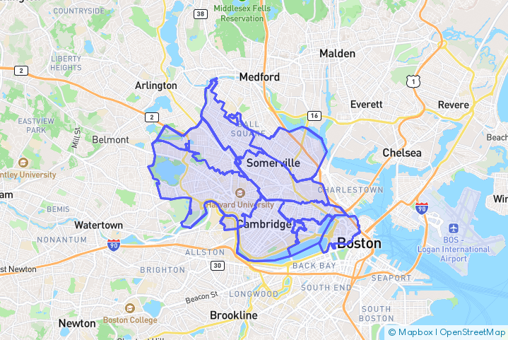 Service Area Map