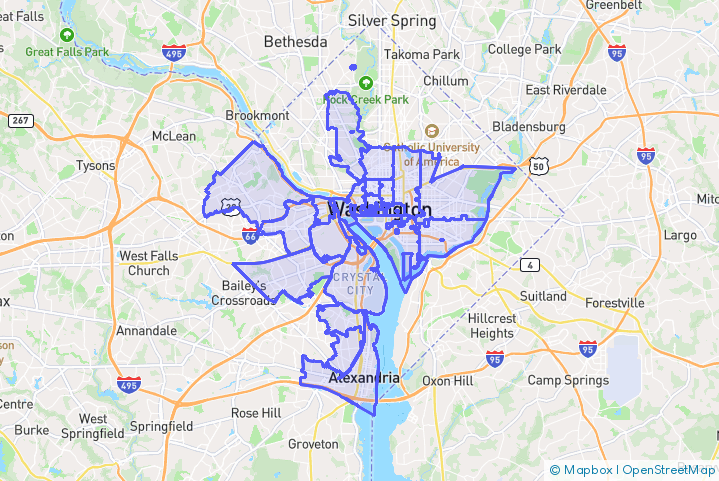Service Area Map