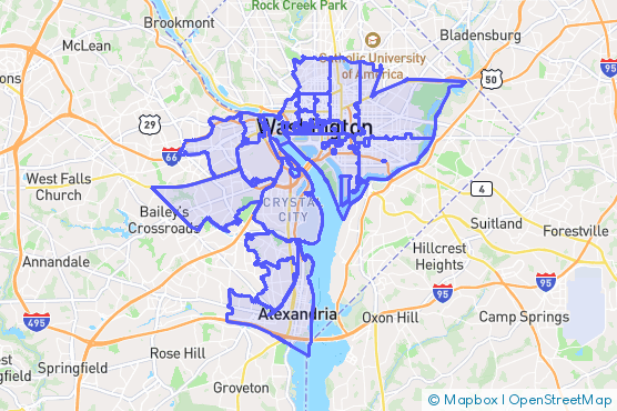 Service Area Map