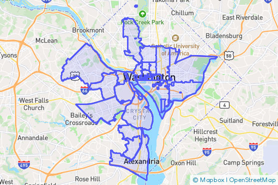 Service Area Map