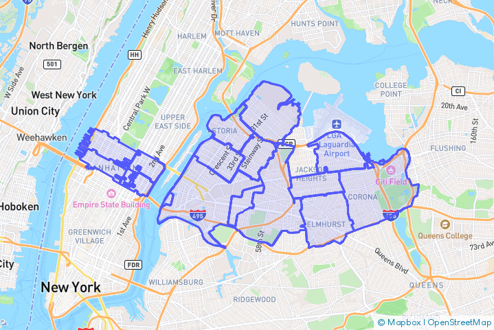 Service Area Map