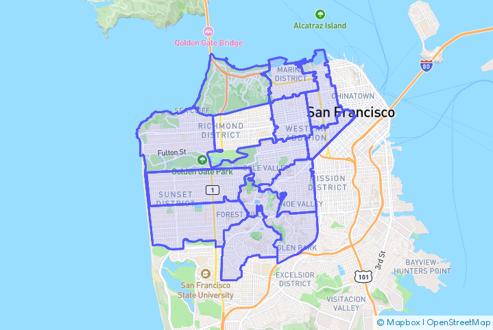 Service Area Map