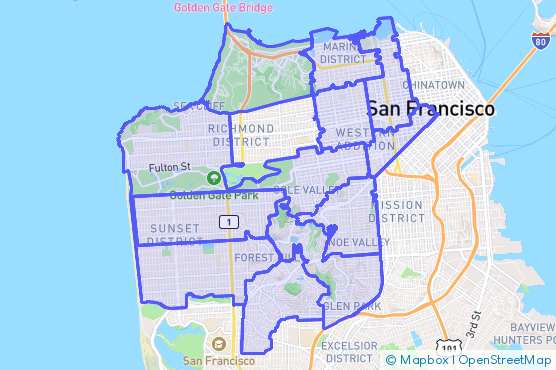 Service Area Map