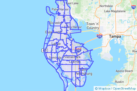 Service Area Map