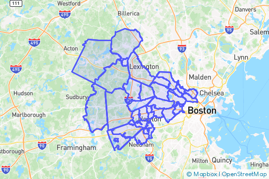 Service Area Map