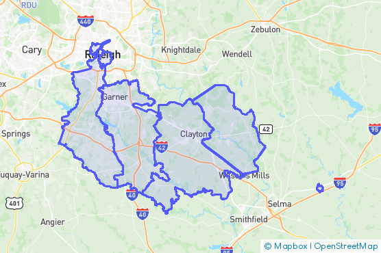 Service Area Map