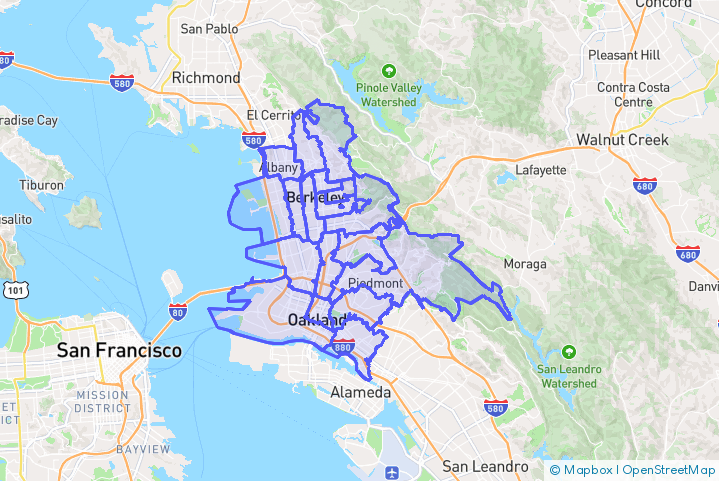 Service Area Map