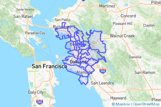 Service Area Map