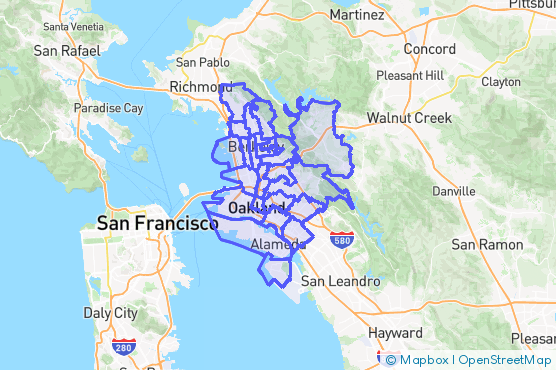 Service Area Map
