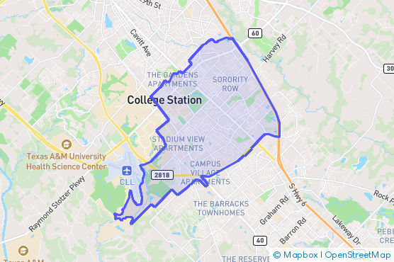 Service Area Map