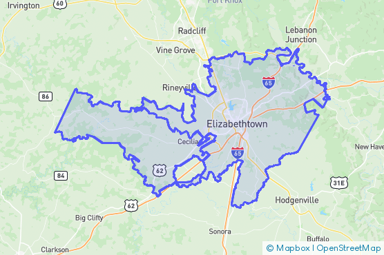 Service Area Map