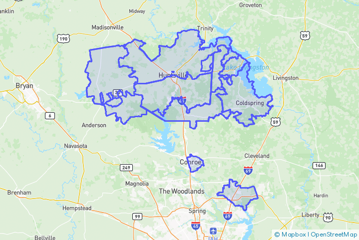 Service Area Map
