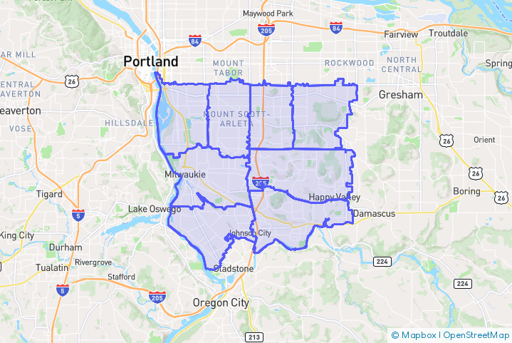 Service Area Map