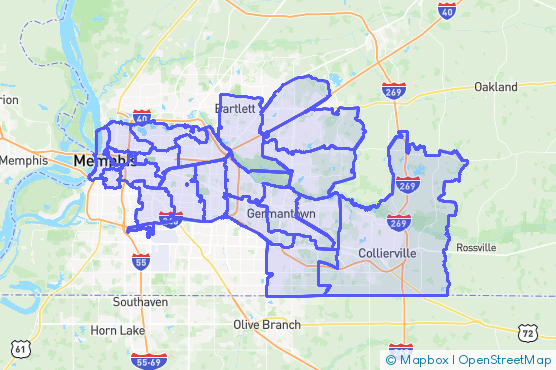 Service Area Map